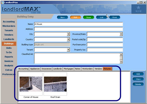 LandlordMax v2.12 Picture Feature