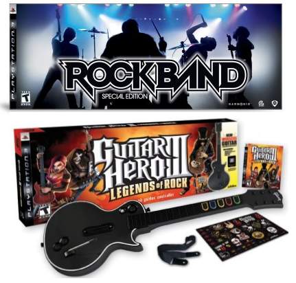 Guitar Hero 3 Versus Rock Band